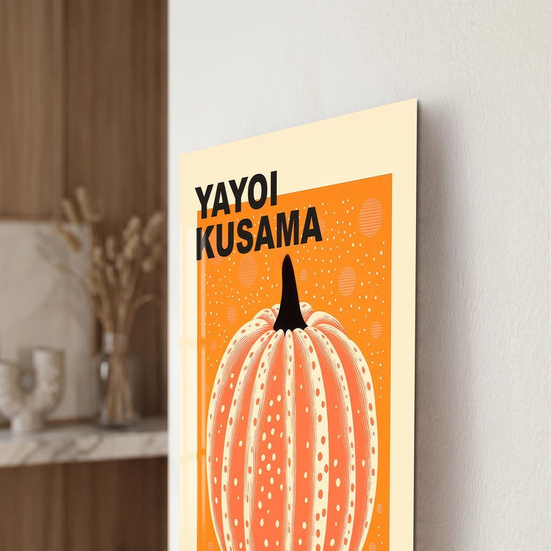 Kusama Pumpkin Poster lifestyle view