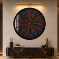 Molten Earth with black frame