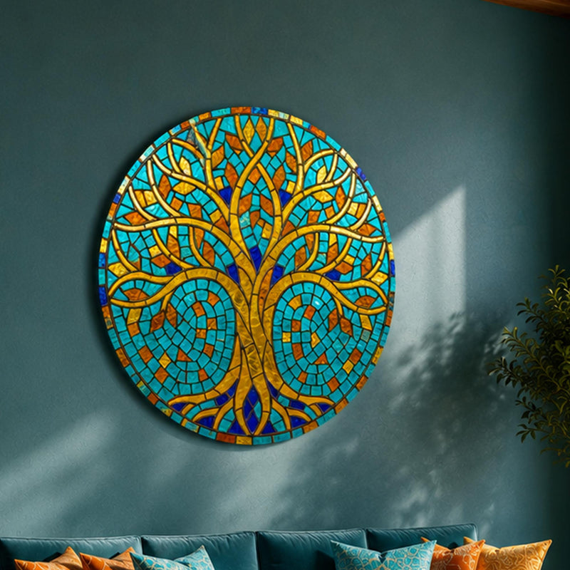 Circular Roots Gold Tree lifestyle view