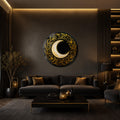Golden Crescent Bloom in a modern room