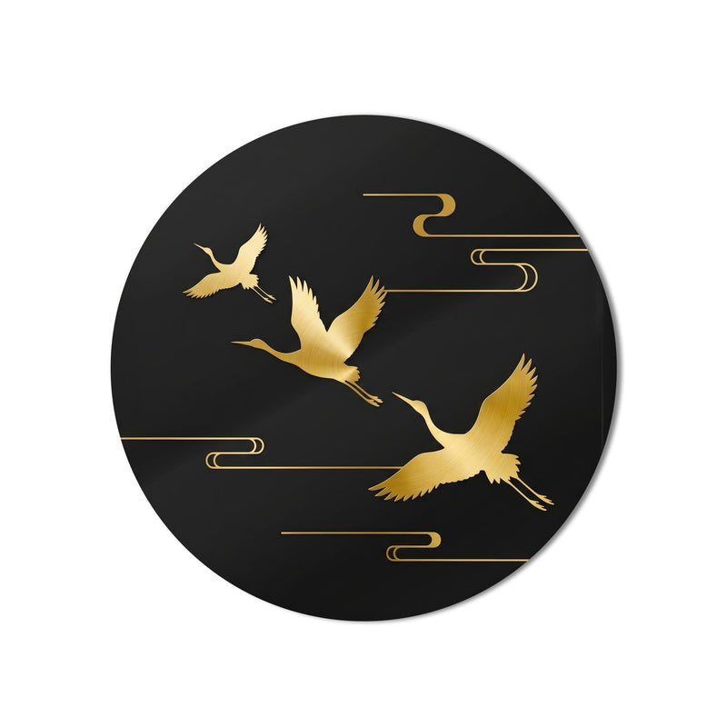 Golden Crane Flight product shot on white background