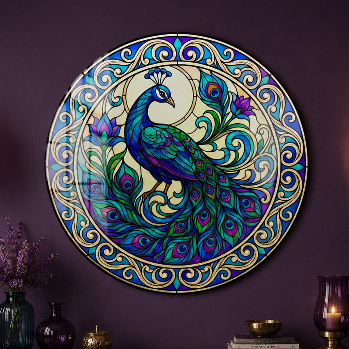 Regal Peacock IV in a modern room