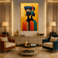 Golden African Sisters lifestyle view
