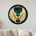 Celestial Angel Wings with black frame