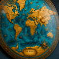 Turquoise Explorer Map lifestyle view