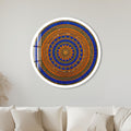 Sahara Mandala with white frame