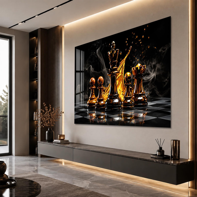 Whisky King Chess angled lifestyle view