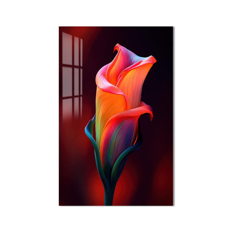 Neon Calla Bloom product shot on white background