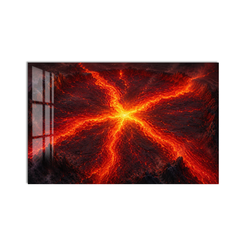 Molten Lava Burst product shot on white background