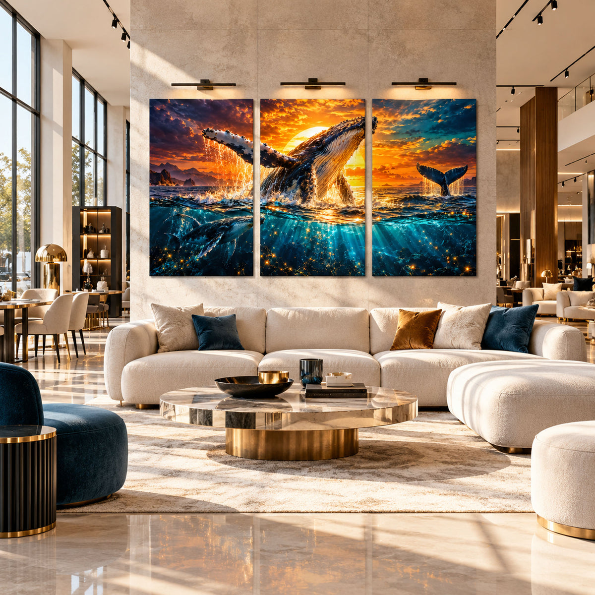 Sunset Whale lifestyle view