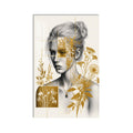 Golden Botanical Muse product shot on white background