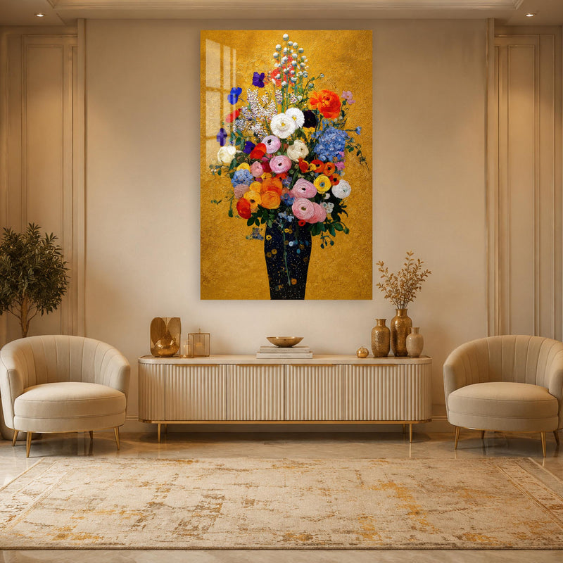 Golden Garden Bouquet lifestyle view
