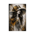 Golden Hat Portrait product shot on white background
