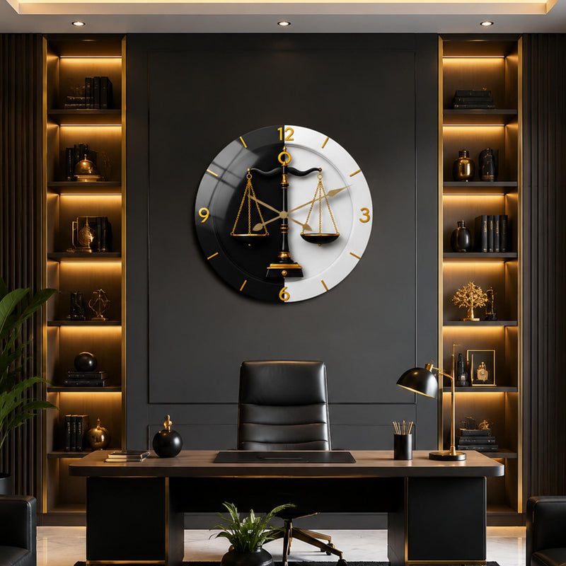 Golden Scales of Justice lifestyle view