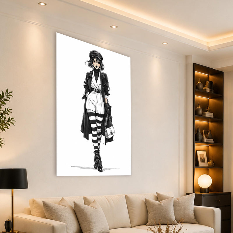 Monochrome Street Muse lifestyle view