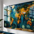 Starry World Map lifestyle view