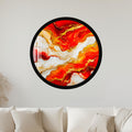 Molten Marble Blaze with black frame