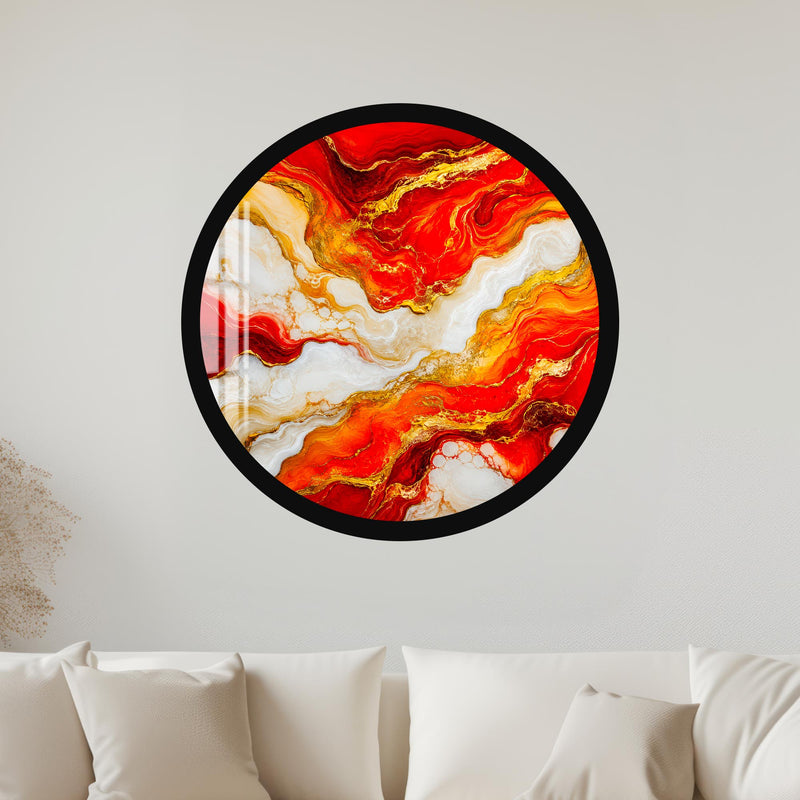 Molten Marble Blaze with black frame