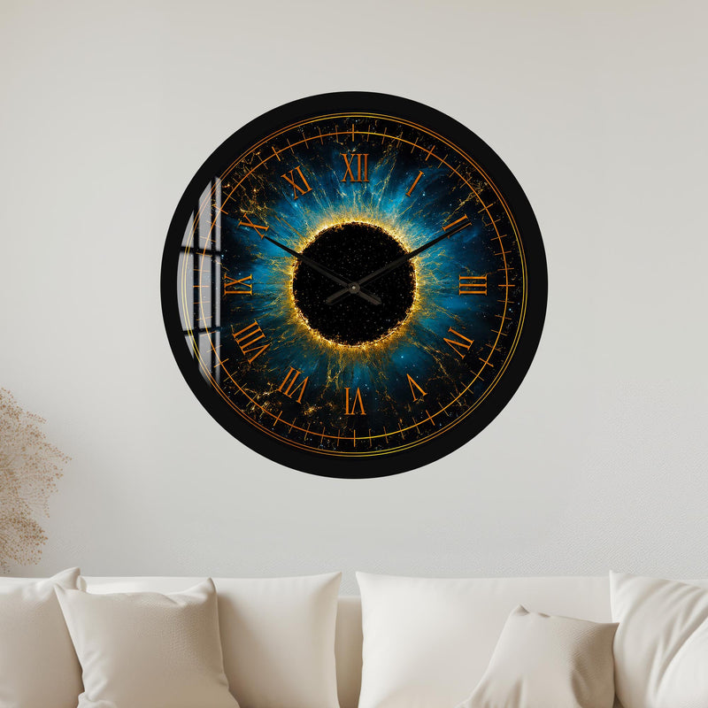 Golden Eclipse with black frame