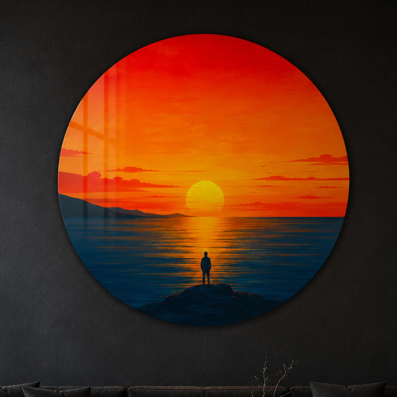 Solitary Sunset Vigil lifestyle view