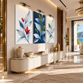Navy Botanical Leaves lifestyle view
