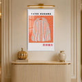 Dotted Pumpkin with white frame