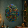 Art Nouveau Enamel Scrollwork lifestyle view