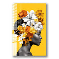 Artronauts Glass Print Floral Lady II