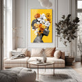 Artronauts Glass Print Floral Lady II