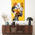 Artronauts Glass Print Floral Lady II