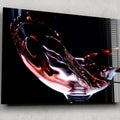 Artronauts Glass Print Glass of Wine