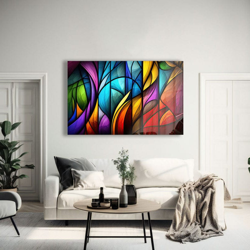 Artronauts Glass Print Harmony Abstract