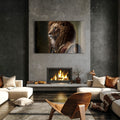 Artronauts Glass Print The King