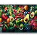 Artronauts Glass Print Mix Fruits