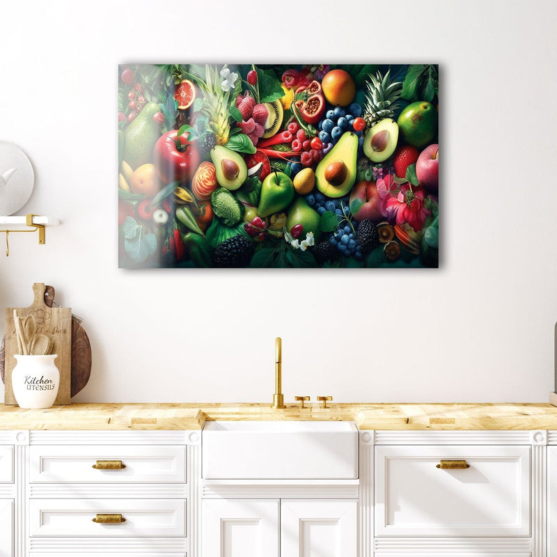 Artronauts Glass Print Mix Fruits
