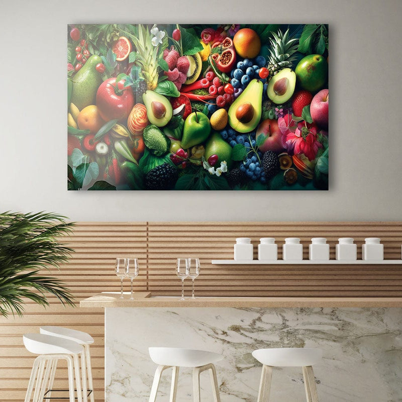 Artronauts Glass Print Mix Fruits