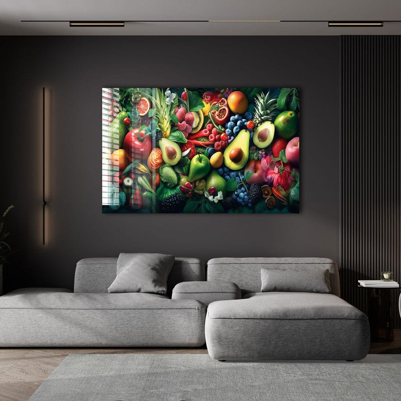 Artronauts Glass Print Mix Fruits