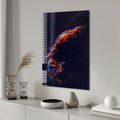 Artronauts Glass Print Cygnus Loop Galaxy