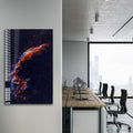 Artronauts Glass Print Cygnus Loop Galaxy