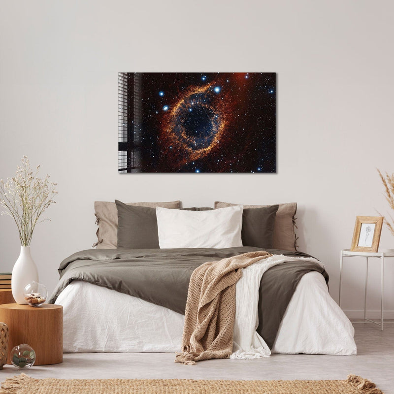 Artronauts Glass Print Star Galaxy Flare II