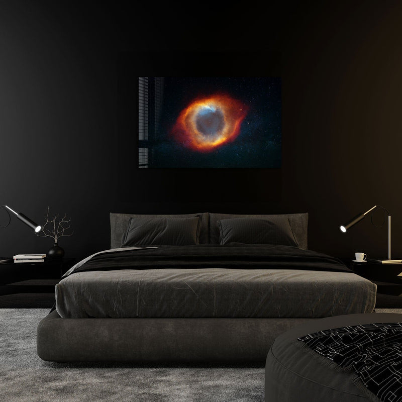 Artronauts Glass Print Nebula Eye