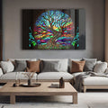 Artronauts Glass Print Magical Tree