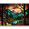 Artronauts Glass Print The Nature - Glass Wall Art