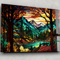 Artronauts Glass Print The Nature - Glass Wall Art