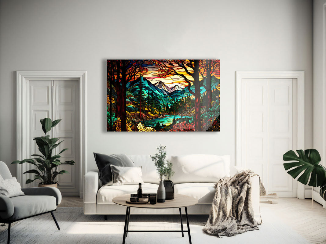 The Nature - Glass Wall Art