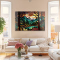 Artronauts Glass Print The Nature - Glass Wall Art