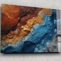Artronauts Glass Print Colourful Wave Abstract