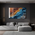 Artronauts Glass Print Colourful Wave Abstract