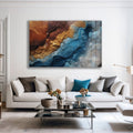 Artronauts Glass Print Colourful Wave Abstract