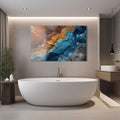 Artronauts Glass Print Colourful Wave Abstract